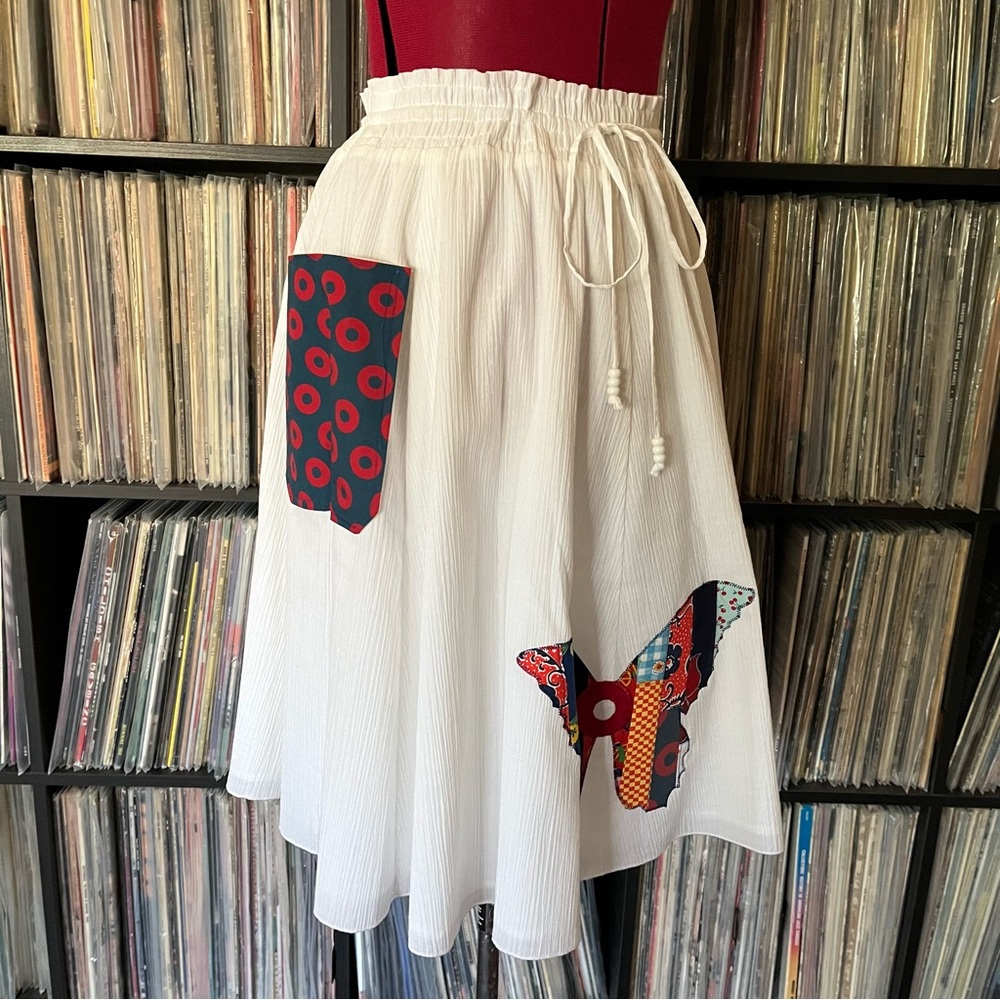 Cotton Cool Patchwork Butterfly Phish Fishman Don… - image 2